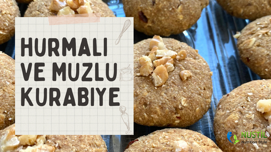 Hurmalı ve Muzlu Kurabiye