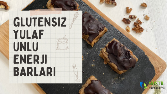 Glutensiz Yulaf Unlu Enerji Bar
