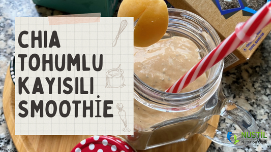 Chia Tohumlu ve Kayısılı Smoothie