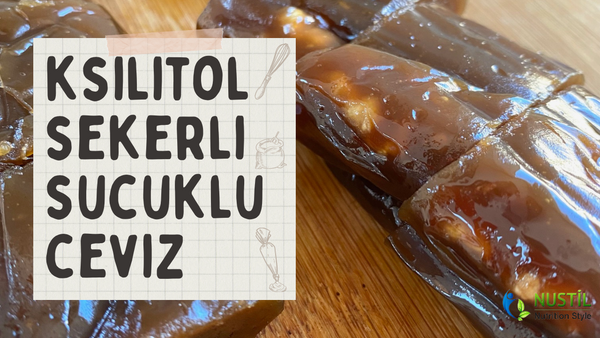 Ksilitol Şekerli Cevizli Sucuk
