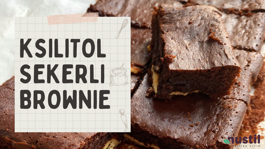 Ksilitol Şekerli Brownie