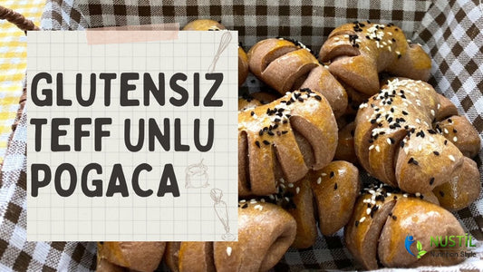 Glutensiz Teff Unlu Poğaça