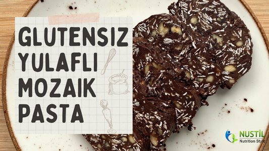 Glutensiz Yulaflı Mozaik Pasta