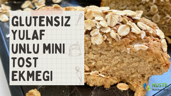Glutensiz Yulaf Unlu Mini Tost Ekmeği