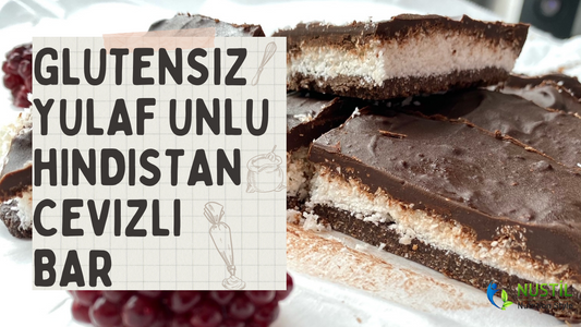 Glutensiz Hindistan Cevizli Bar