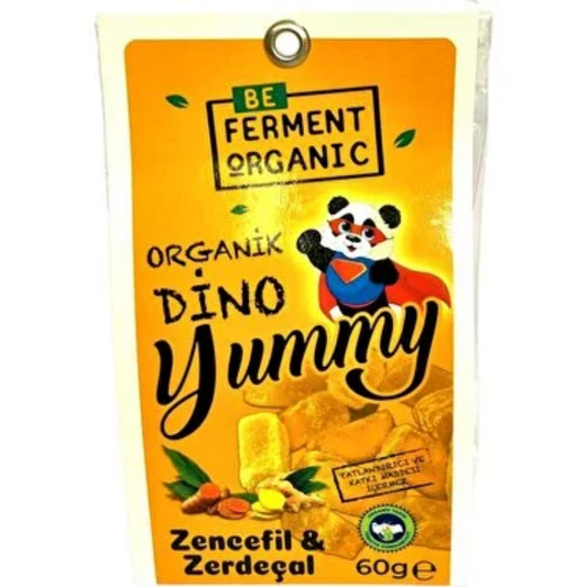 BEFERMENT Organik Zencefil Zerdeçal Yummy 60g