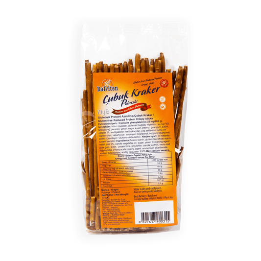 BALVİTEN Proteini Azaltılmış  Glutensiz Çubuk Kraker 70g
