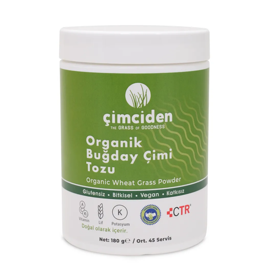 ÇİMCİDEN Organik Buğday Çimi Tozu 180g