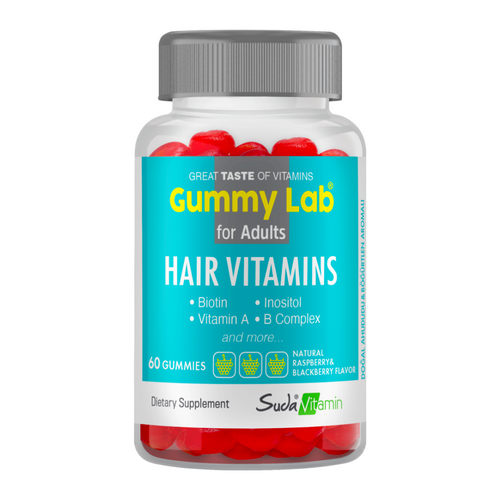 SUDAVİTAMİN Ahududulu Saç Vitamini 60 Gummies