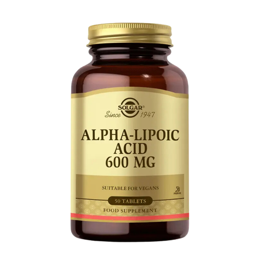 SOLGAR -Alpha- Lipoic -Acid -600-mg -50 -Tablet