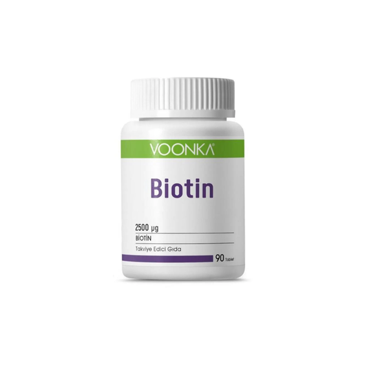 VOONKA Biotin 2500 Mcg 90 Tablet