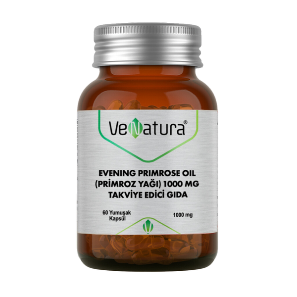 VENATURA Evening Primrose Oil 60 Kapsül
