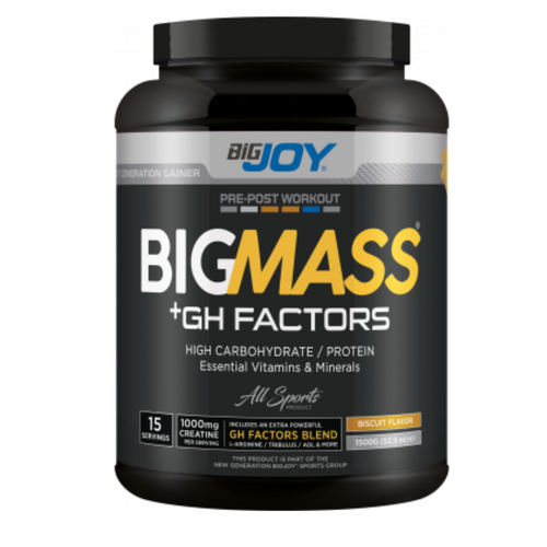 BIGJOY Bigmass Gainer Gh Factors Bisküvi 1500kg