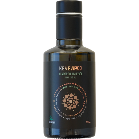 KENEVİRCO Soğuk Sıkım Kenevir Tohumu Yağı 250ml