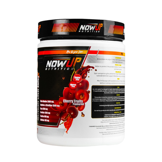 NOWUP Pre Workout Incredible Effect Amino Asit Kiraz Aromalı 360g