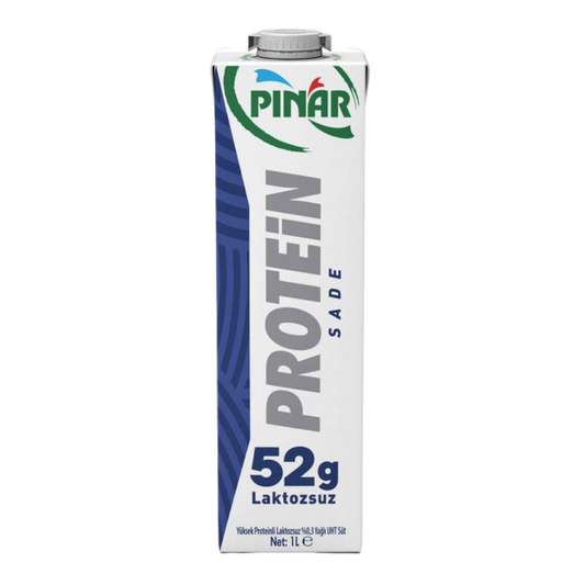 PINAR Sade Protein Süt 52g Protein Laktozsuz 1L