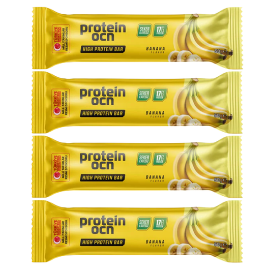 PROTEİNOCEAN Muz Protein Bar 50g x 4 Adet