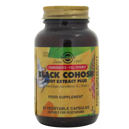 SOLGAR Black Cohosh Root Extract 60 Kapsül