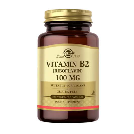 SOLGAR Vitamin B2 (Riboflavin) 100 mg