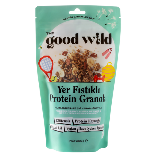 THE GOOD WILD Yer Fıstıklı Protein Granola 250g