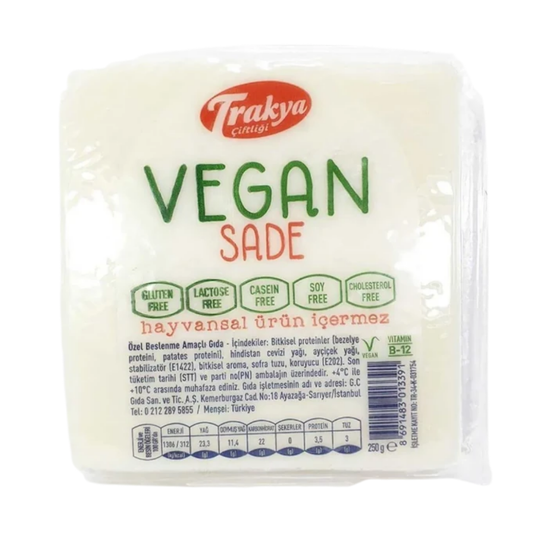 TRAKYA ÇİFTLİĞİ Vegan Peynir Sade 250g
