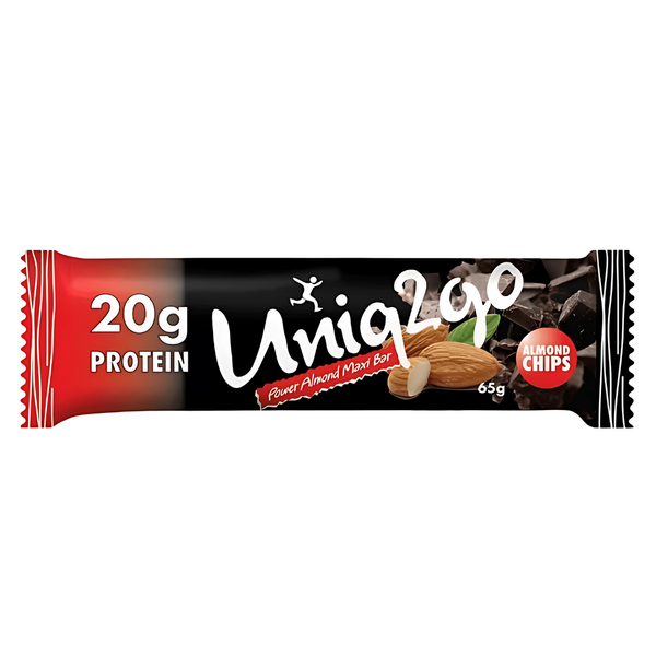 UNİQ2GO Bademli Power Maxi Proteinli Bar 65g