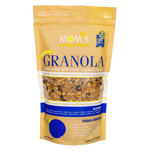 MOM'S NATURAL FOODS Yaban Mersinli Granola 360g