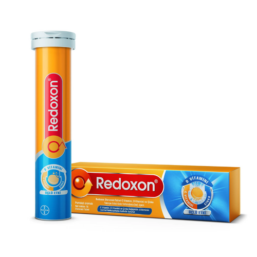 REDOXON Üçlü Etki 15 Efervesan Tablet