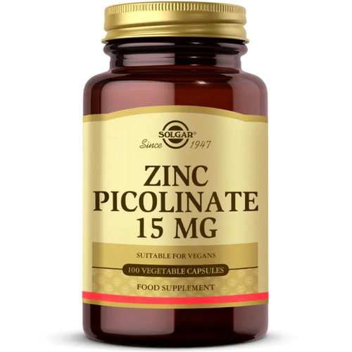 SOLGAR Zinc Picolinate 15 mg