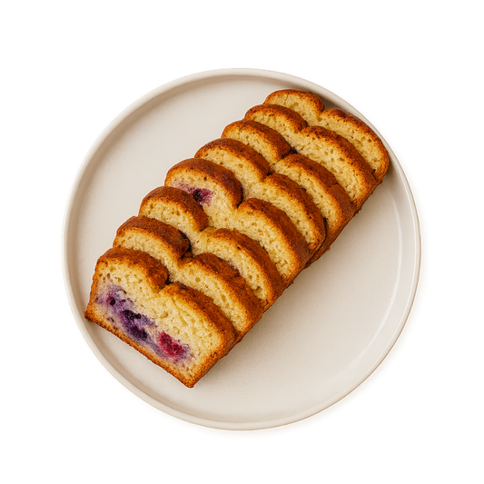 Yaban Mersinli Kahvaltılık Fit Kek