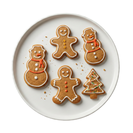 Glutensiz & Vegan Gingerbread Kurabiye