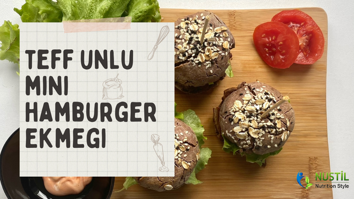 Teff Unlu Mini Hamburger Ekmeği