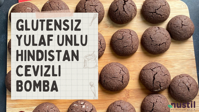 Glutensiz Yulaf Unlu Hindistan Cevizli Bomba