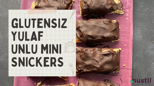  Glutensiz Yulaf Unlu Mini Snickers