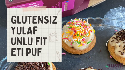 Glutensiz Yulaf Unlu Fit Eti Puf