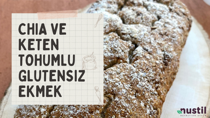 Chia ve Keten Tohumlu Glutensiz Ekmek