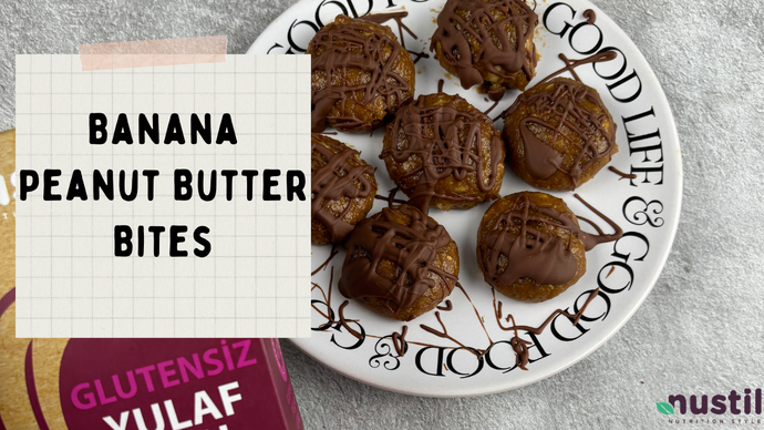 Banana Peanut Butter Bites