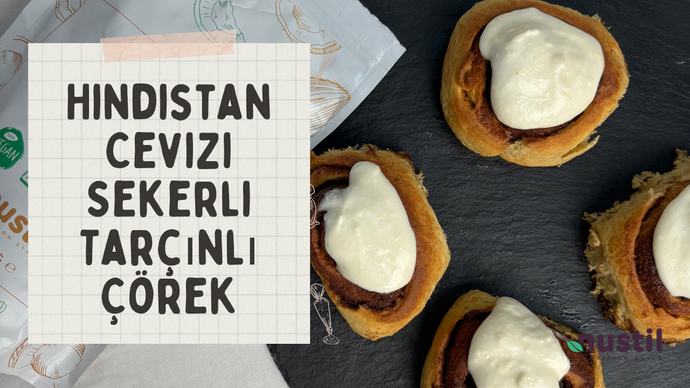 Hindistan Cevizi Şekerli Tarçınlı Çörek Tarifi