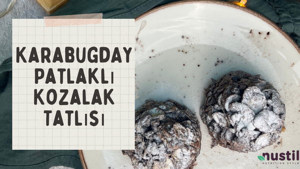 Karabuğday Patlaklı Kozalak Tatlısı Tarifi