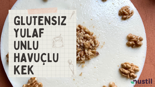 Glutensiz Yulaf Unlu Havuçlu Kek
