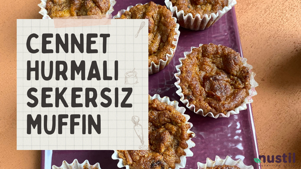 Cennet Hurmalı Şekersiz Muffin 