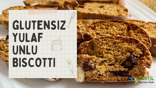 Glutensiz Yulaf Unlu Biscotti