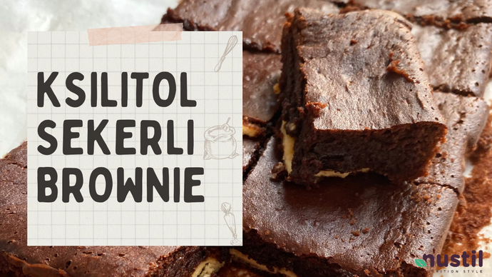 Ksilitol Şekerli Brownie
