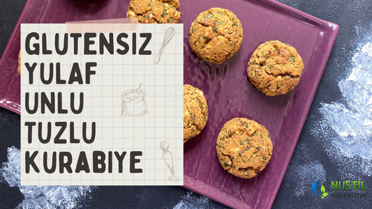 Glutensiz Yulaf Unlu Tuzlu Kurabiye
