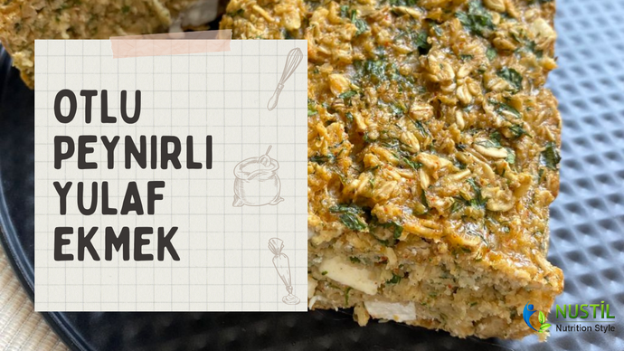 Otlu Peynirli Yulaf Ekmek