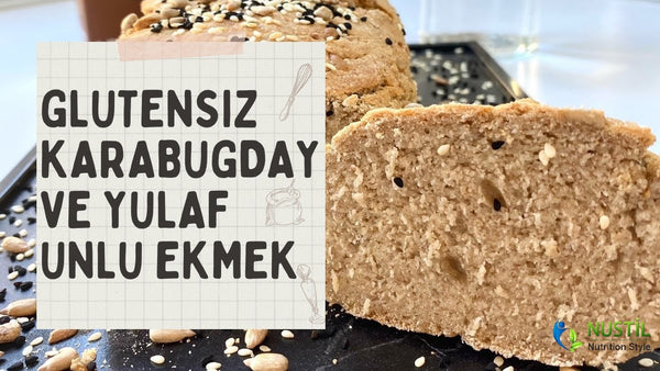 Glutensiz Karabuğday Gevrekli Ve Yulaf Unlu Ekmek ⠀