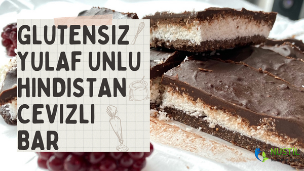 Glutensiz Hindistan Cevizli Bar
