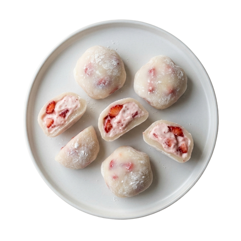 Pirinç Yufkasından Mochi Tarifi