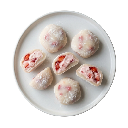 Pirinç Yufkasından Mochi Tarifi
