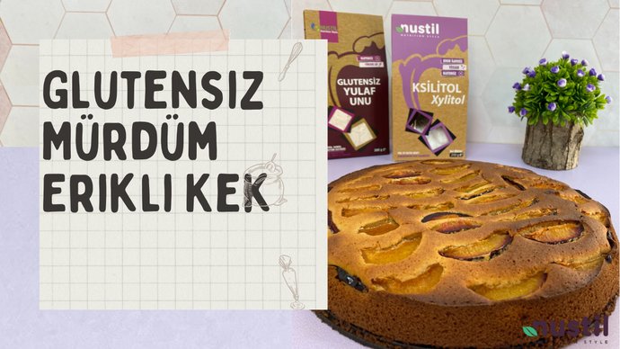 Glutensiz Mürdüm Erikli Kek Tarifi